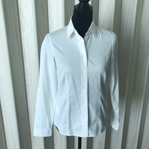 HUGO BOSS , WHITE BLOUSE.
